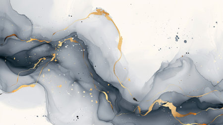 Alcohol ink abstract background. Alcohol ink texture. Vector illustration.の写真素材