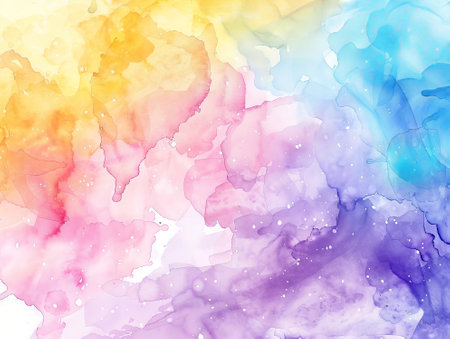 Abstract watercolor background. Hand-drawn illustration for your design.の素材