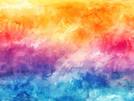 Watercolor abstract background with space for text. Hand painted texture.の素材