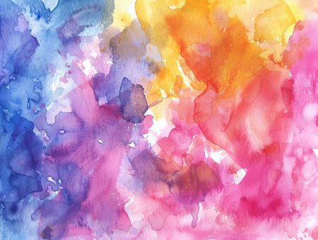 Abstract watercolor background. Hand-painted background. Illustration.の素材