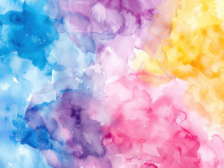 Abstract watercolor background. Hand-painted background. Illustration.の素材