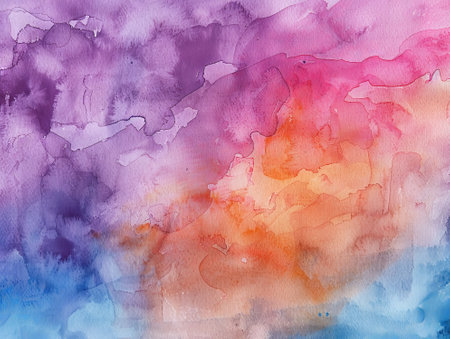 Abstract watercolor background. Hand-painted background. Illustration.の素材