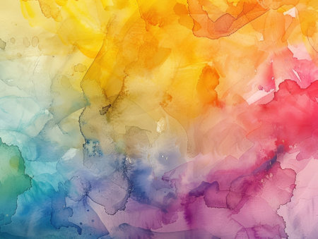 Abstract watercolor background. Hand-painted background for your design.の素材
