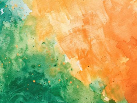Abstract watercolor background. Hand-painted background. Illustration.の素材
