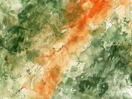 Abstract watercolor background. Hand-drawn illustration. Toned.の素材