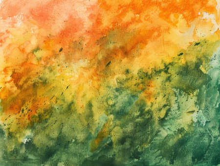 Abstract watercolor background. Texture of watercolor paint on paper.の素材