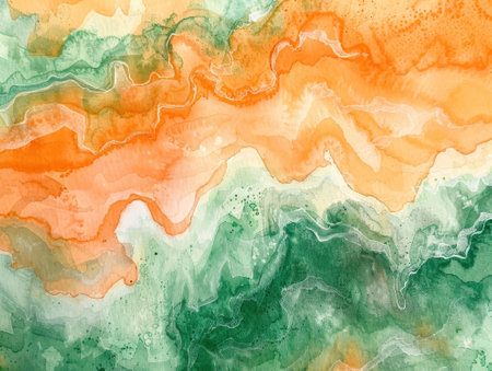 Abstract watercolor background. Hand-drawn illustration. Alcohol ink.の素材