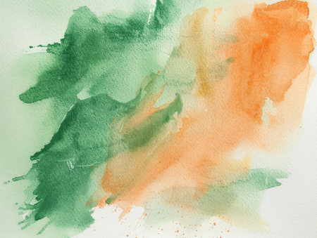 Abstract watercolor background. Hand-painted background. Texture paper.の素材