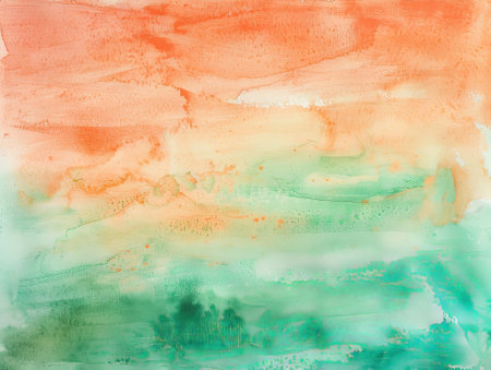 Abstract watercolor background. Hand-painted background. Illustration.の素材