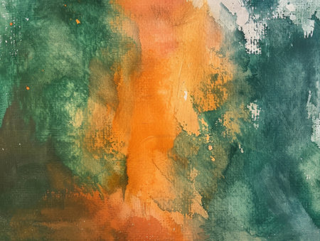 abstract background, watercolours painted on a rough texture paperの素材