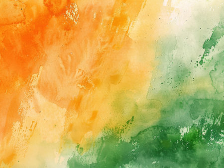 Abstract watercolor background. Hand-drawn illustration of a watercolor background.の素材