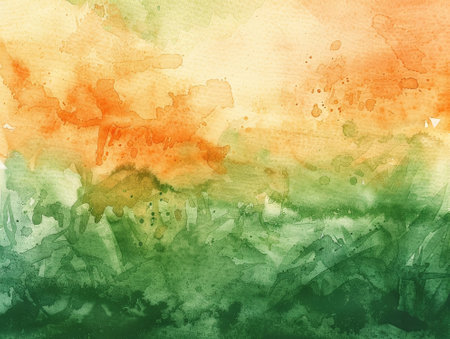 Abstract watercolor background. Hand-drawn illustration for your design.の素材