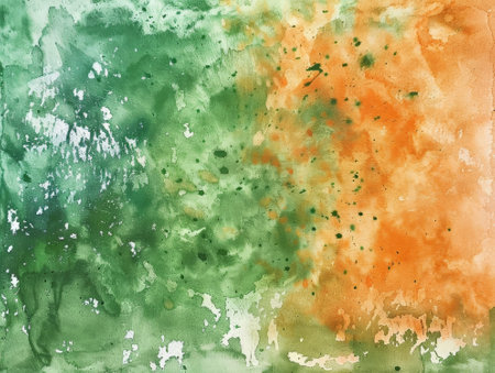 Abstract watercolor background. Hand-painted background for your design.の素材