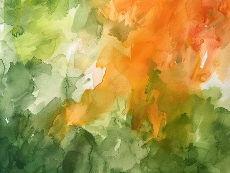 Abstract watercolor background. Hand-painted background. Illustration.の素材