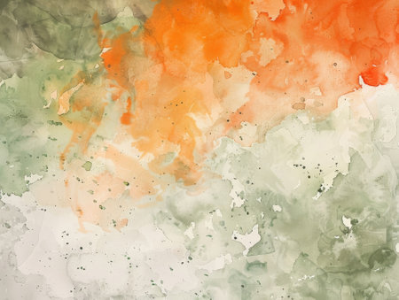 Abstract watercolor background for your design. Hand-drawn illustration.の素材