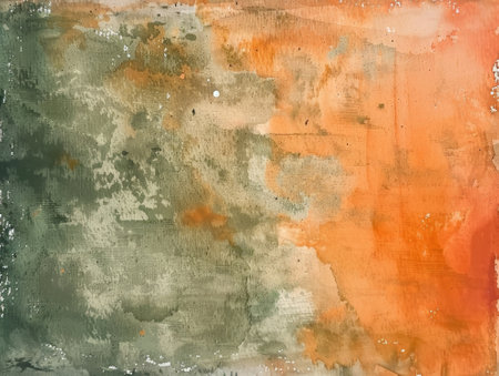 Abstract watercolor background. Texture of watercolor paint on paper.の素材