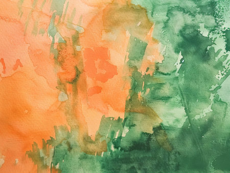 Abstract watercolor background. Hand-painted background for your design.の素材