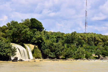 Toroan Waterfall - Madura Island, East Java, Indonesiaの写真素材