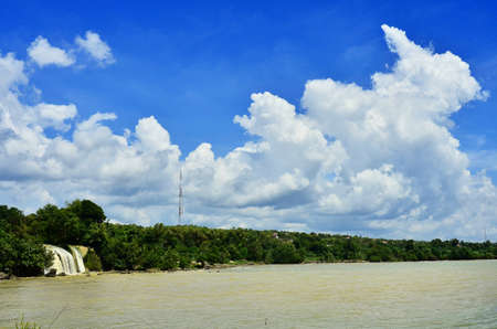 Toroan Waterfall - Madura Island, East Java, Indonesiaの写真素材