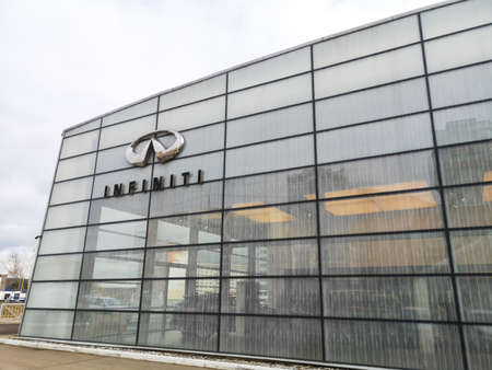 Salon for the sale of Japanese premium and business cars infiniti class on April 20, 20200 in...