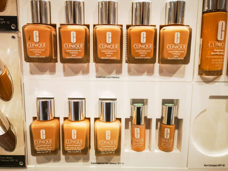 Clinique Superbalanced Makeup for combination skin on 22.02. 2021 in Russia, Kazan, st. Paflyukhina 91.のeditorial素材