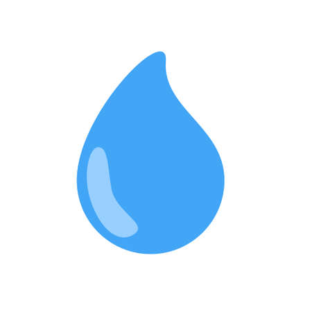 water drop icon vector illustration designのイラスト素材