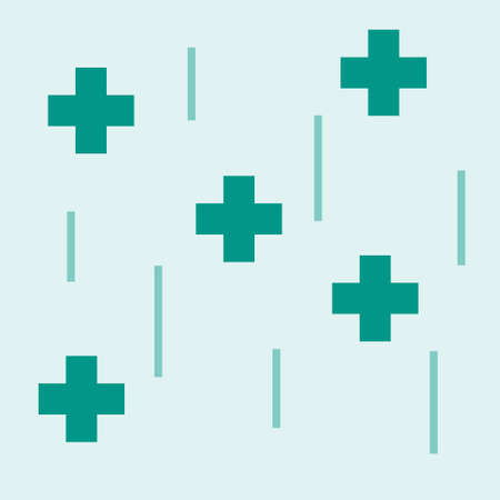 Heal icon cross, plus medicine iconのイラスト素材