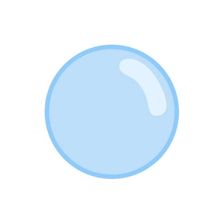 Bubble icon simple vector designのイラスト素材
