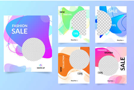 Template  fashion sale for your business.vector