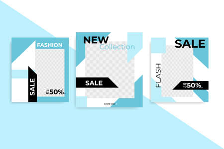 Template fashion saleのイラスト素材
