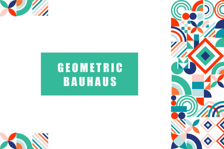 Geometrical abstract background. Vector illustration for your graphic design.のイラスト素材