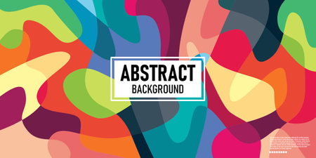 Abstract colorful background. Dynamic effect. Vector illustration for your design.のイラスト素材