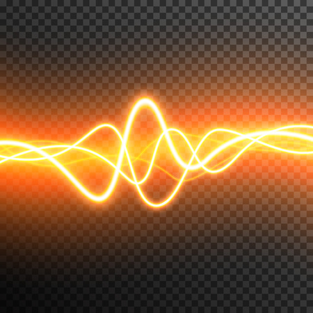 Lighting Electric thunder storm glow sparkle vector transparentのイラスト素材