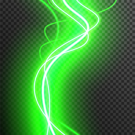Lighting Electric thunder storm glow sparkle vector transparentのイラスト素材