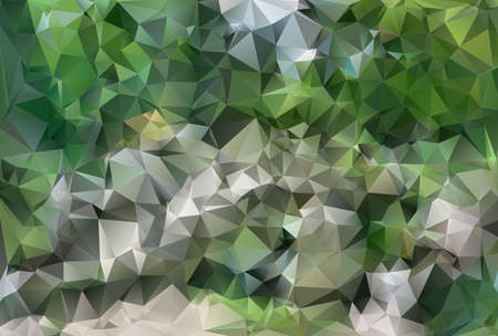 Light Green polygonal illustration, which consist of triangles. Triangular design for your business....