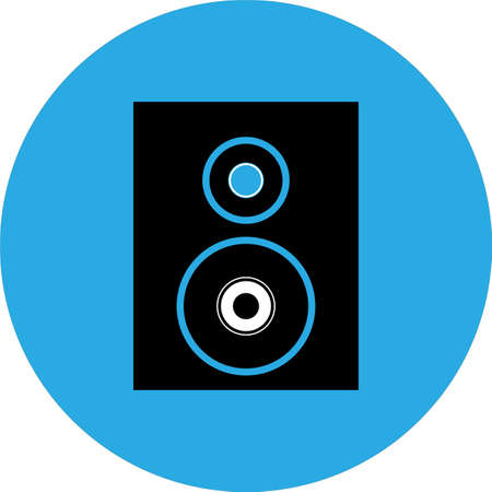 Speaker Icon vector templates - stock illustrationのイラスト素材