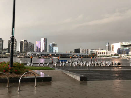 Docklands in Australiaの写真素材