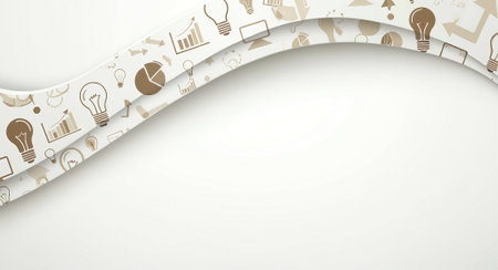 A macro photograph of white ink dropped into water creating a dynamic and ethereal abstract pattern of swirling clouds suitable for a creative backgroundの素材