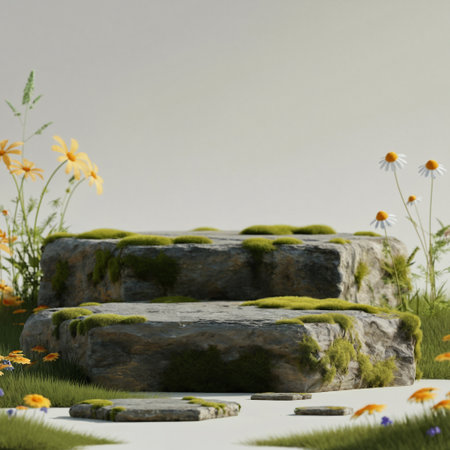 A macro photograph of blue and yellow ink dropped into water creating a dynamic and colorful abstract pattern of swirling clouds suitable for a creative backgroundの素材