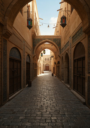 A vibrant abstract background with many colorful glowing wavy lines in blue red and yellow on a dark backdrop creating a sense of energy and flowの素材