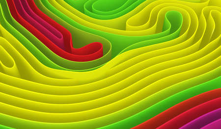 3d rendering. Abstract background