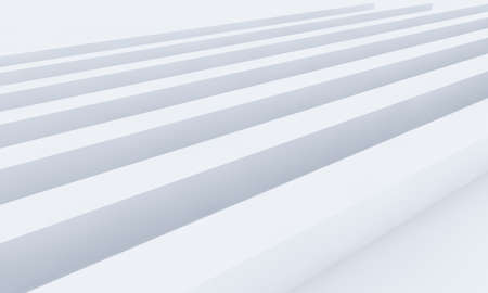 white geometric 3d minimalist background