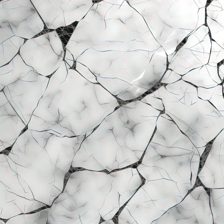 Cracked marble texture background for design with copy space for text or image.の写真素材