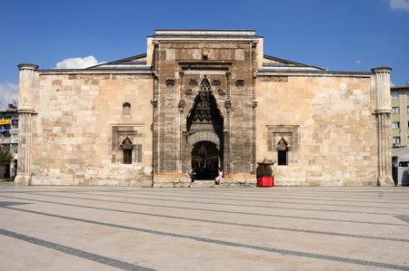Buruciye Madrasa is located in the city of Sivas, Turkey. The madrasa was built in 1271 during the Seljuk period.のeditorial素材