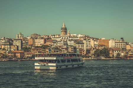 Galata Tower in Istanbul Turkey
