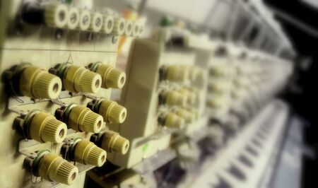 Textile - Professional and industrial embroidery machine. Machine embroidery is an embroidery...