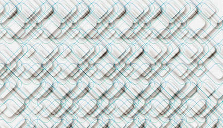 Oil paint technology 3d type green colored messing concept shape pattern on a gray white abstract...