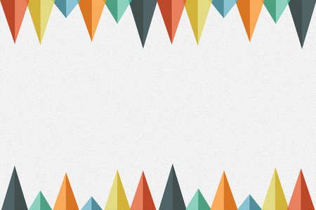 Red color circle shape pattern on gray white abstract texture background.の写真素材