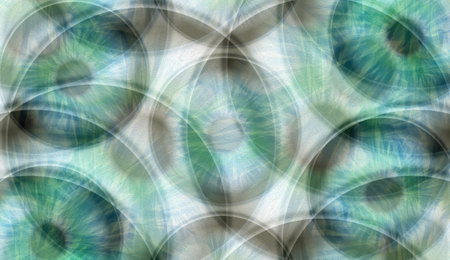 Unique line pattern oil paint abstract texture design on s gray white background.の写真素材