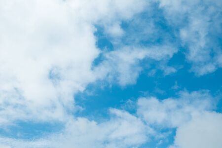 Blue sky with cloud background